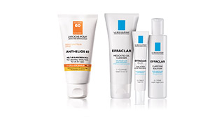 Anthelios 60 and Effaclar range by La Roche-Posay