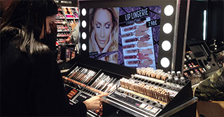 NYX Professional Makeup point of sale in Madrid, Spain