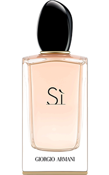 Perfume bottle Sì by Giorgio Armani