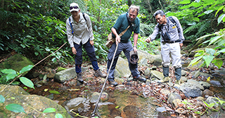 The Body shop’s press trip in the Khe Nuoc Trong forest in Vietnam, for the Enrich not Exploit™ programme.