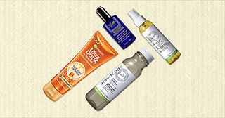 Several products by Garnier, Kiehl's and Biolage using renewable raw materials made from responsible chain in their formulas