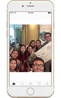 Employees during the Ethics Day, 2016, Philippines