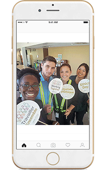 Employees during the Ethics Day, 2016, Canada