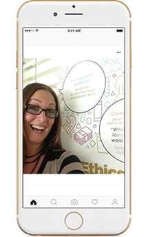 Employees during the Ethics Day, 2016, United States